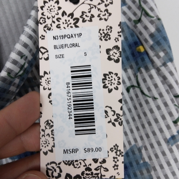 NWT Nanette Lepore Pull-On Floral Pant Size Woman's Small - Picture 9 of 9